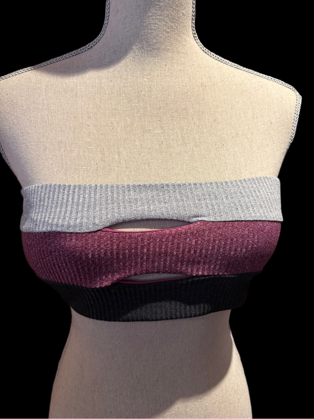 NWT SOLUNA® SWIM “Moondust” Bandeau - Size Large (10/12)